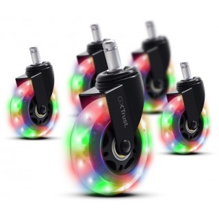 Trust GXT701 LED Gel Chair Wheels